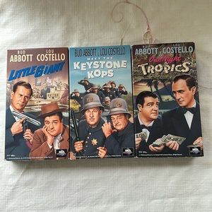 3 VHS collection